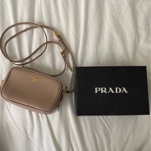 Prada Saffiano Mini Camera Bag